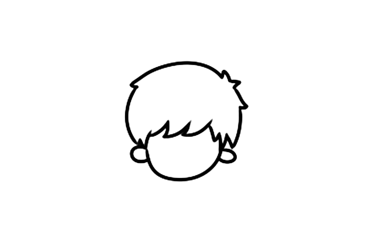 简单小男孩怎么画-图2