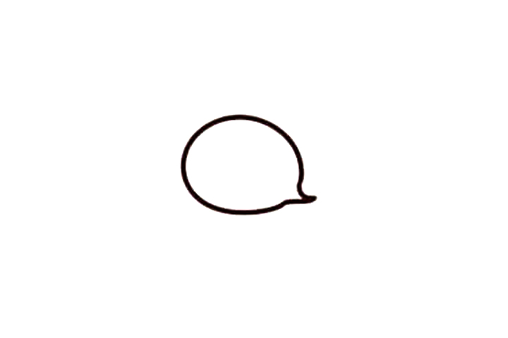 可爱蔬菜简笔画 胡萝卜的画法步骤-图1