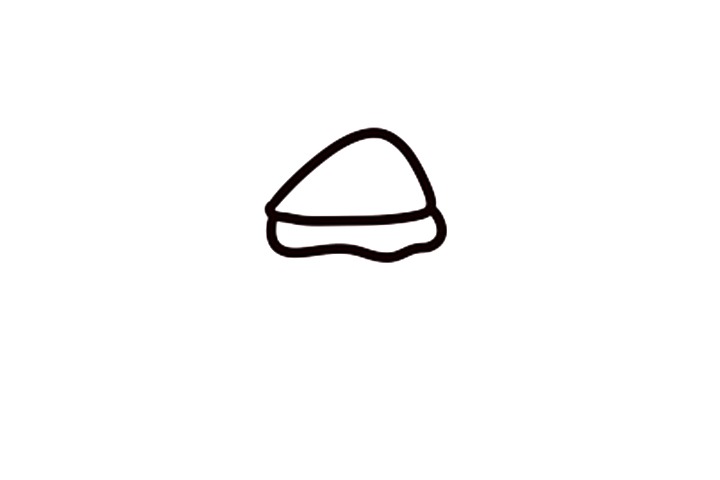 三角草莓蛋糕怎么画-图1