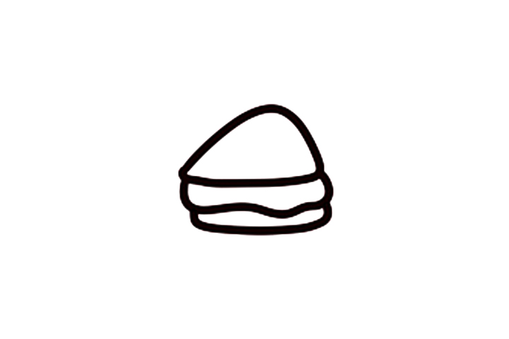 三角草莓蛋糕怎么画-图2