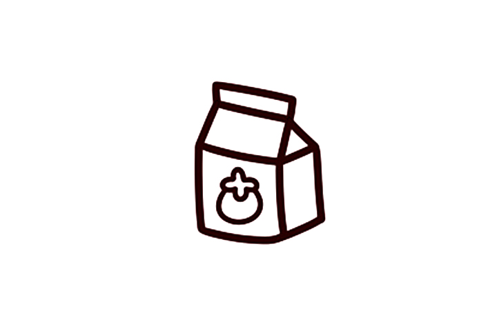 盒装草莓饮料怎么画-图3