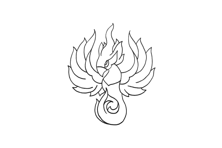 朱雀怎么画-图3