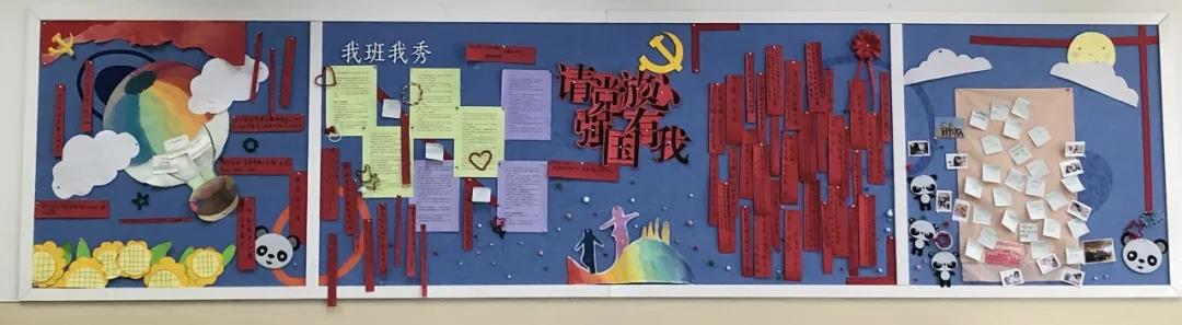 “请党放心 强国有我”主题黑板报设计-图7