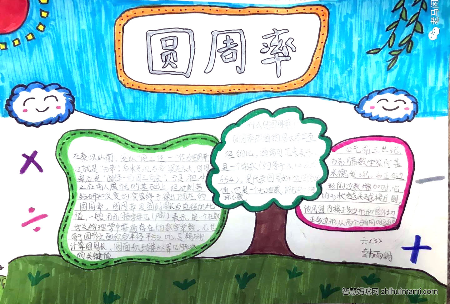 有关圆周率的手抄报图片及内容-图4
