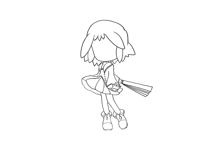 漫画人物女孩怎么画-图3