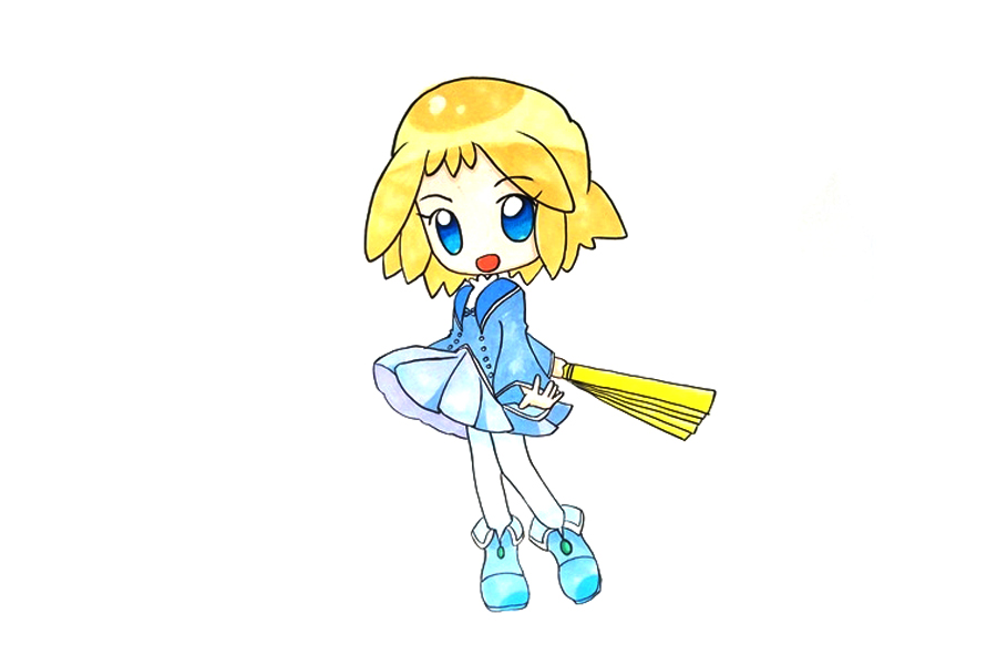 漫画人物女孩怎么画