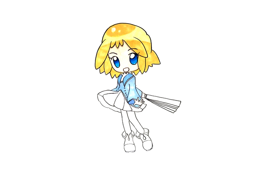 漫画人物女孩怎么画-图5