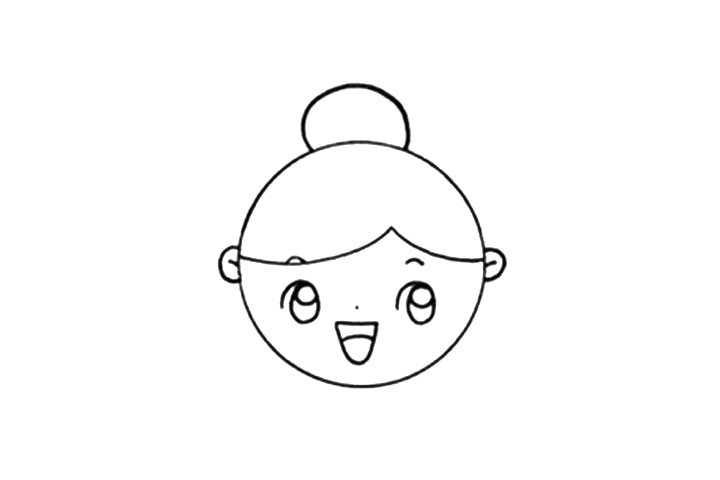 超简单数学老师简笔画画法-图5