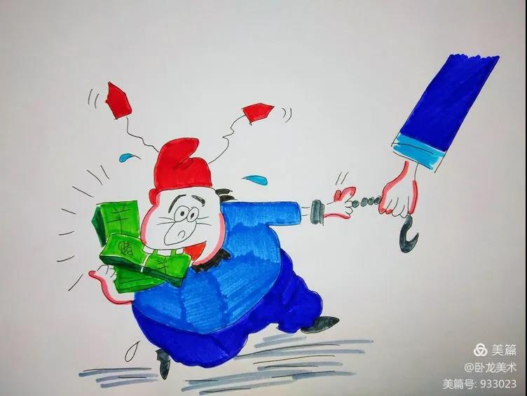 反腐倡廉儿童漫画作品-图6