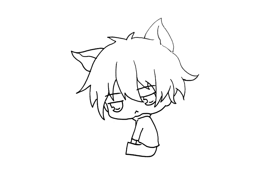 金木研怎么画-图3