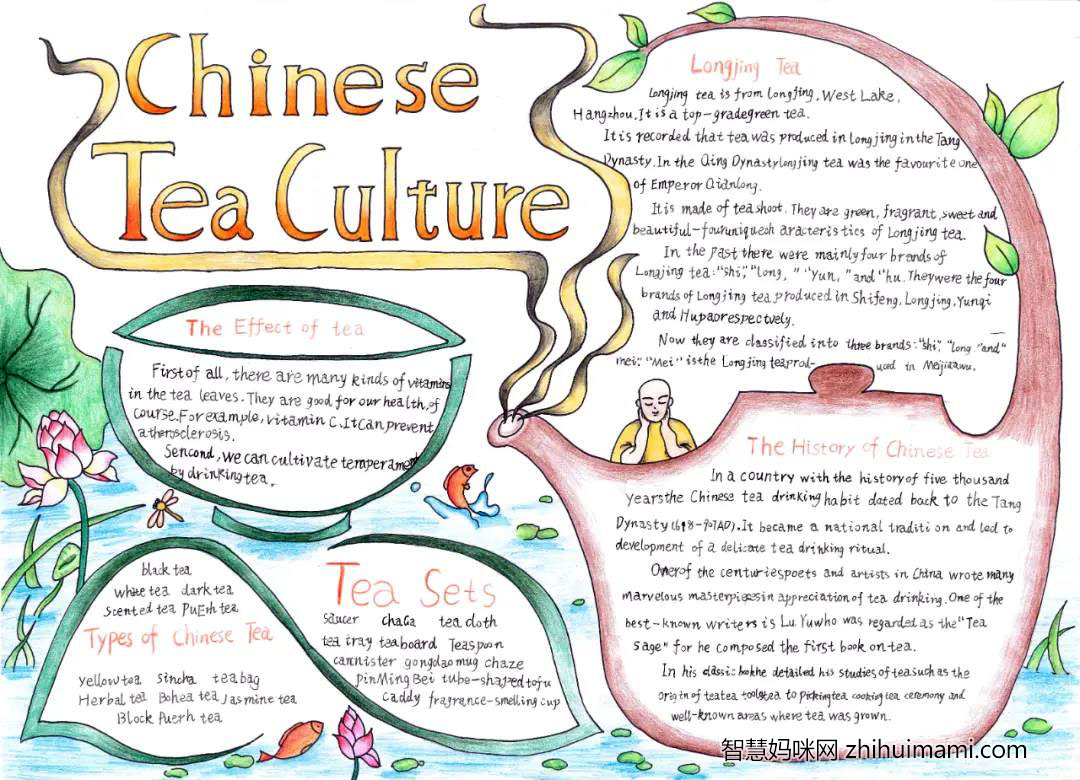 9张中国故事英语手抄报绘画一等奖-图7