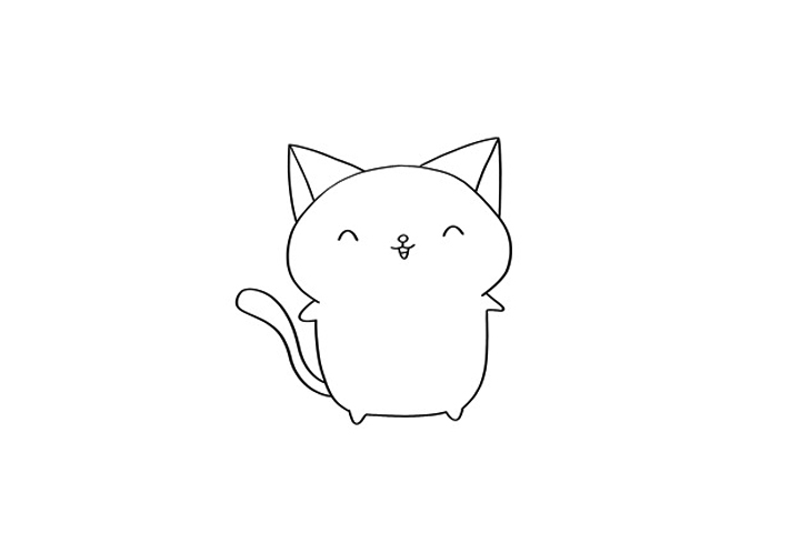 可爱的小猫咪怎么画-图2
