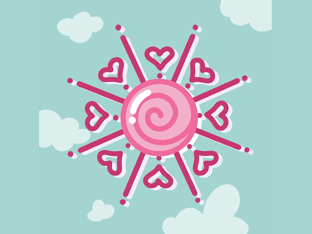 超萌卡通小太阳简笔画图片-图6