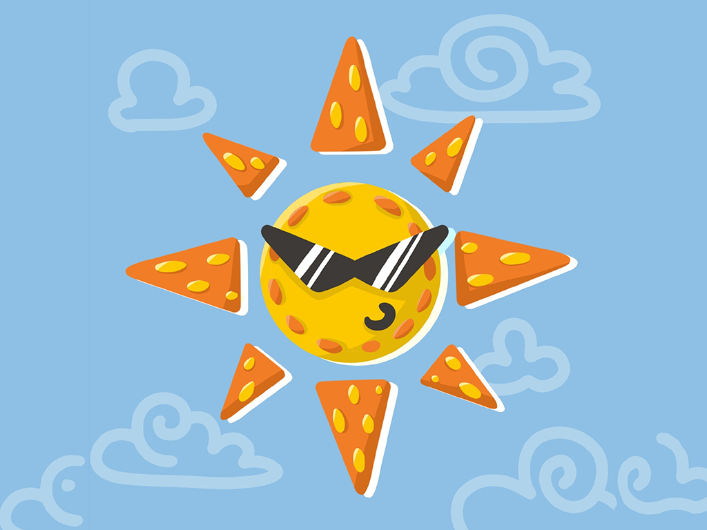 超萌卡通小太阳简笔画图片-图8