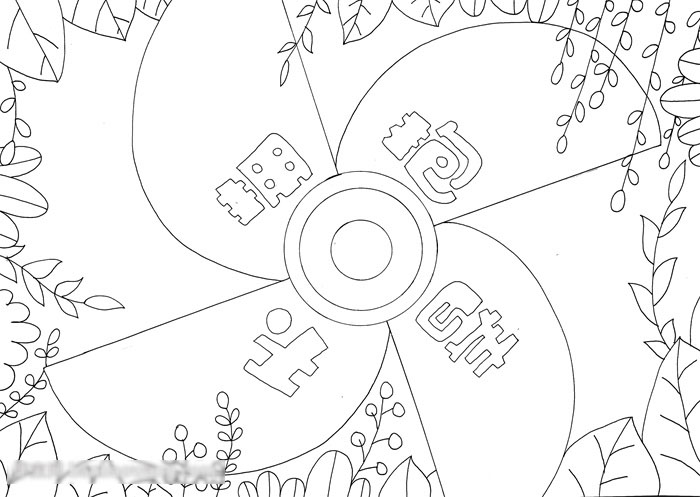 拥抱春天手抄报图片-图2