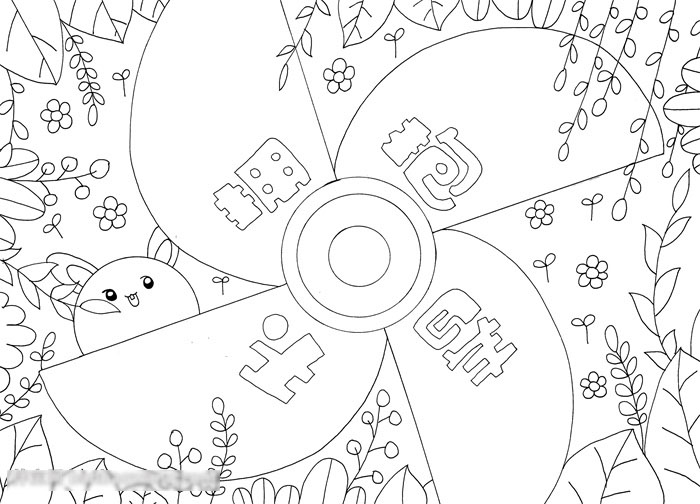 拥抱春天手抄报图片-图3