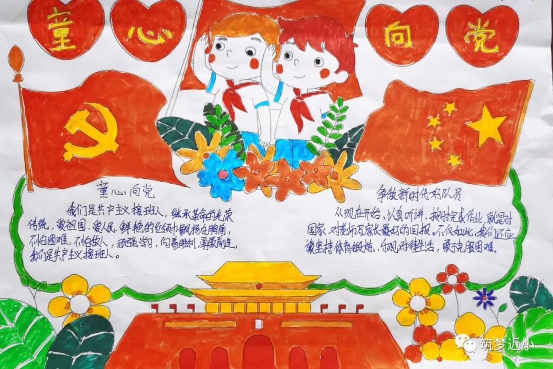 “学党史，颂党恩，跟党走”手抄报作品-图6