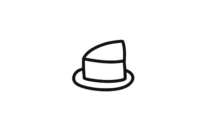 布丁蛋糕简笔画画法步骤-图3