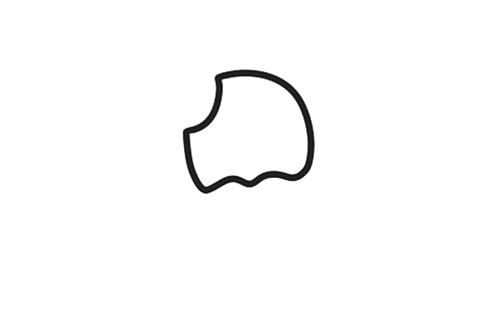 巧克力冰棍简笔画画法步骤-图1