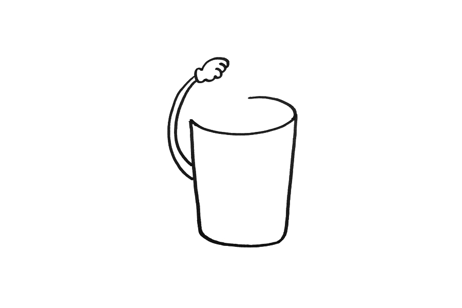 垃圾分类简笔画教程-图2