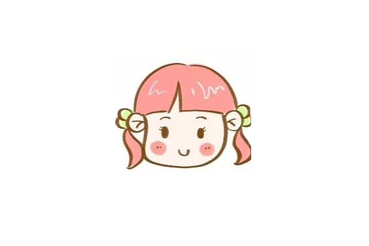 简单三步画出可爱小女孩
