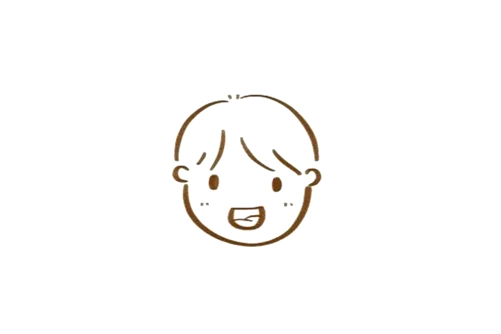 三步画出小男孩简笔画-图2