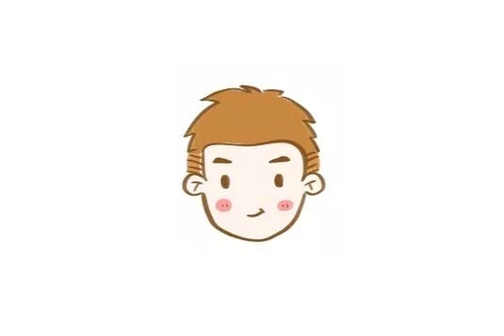 简单三步画帅气小男孩简笔画