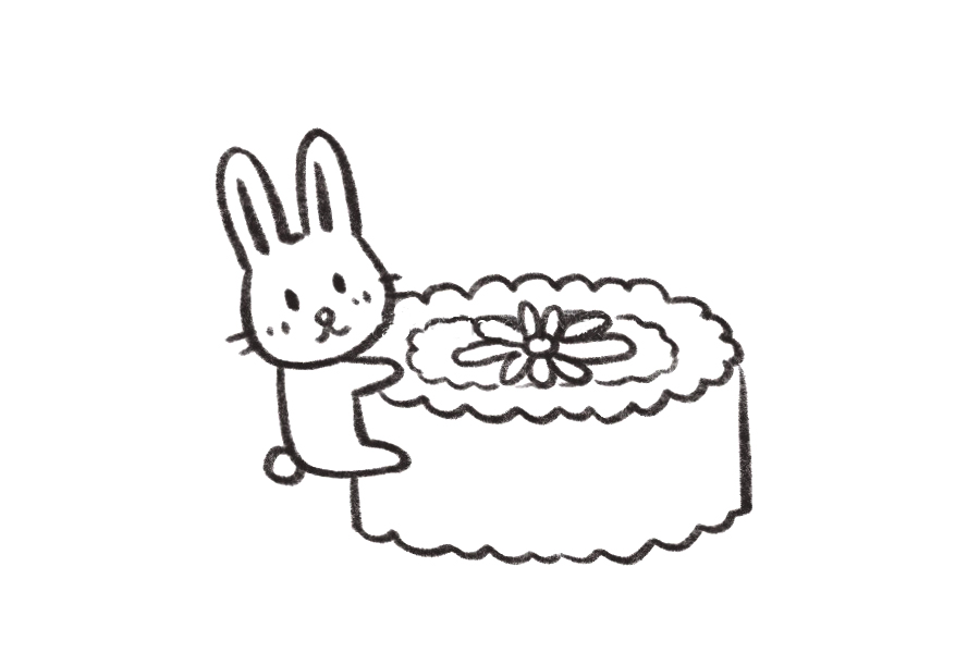 中秋国庆双节同庆简笔画画法步骤-图5