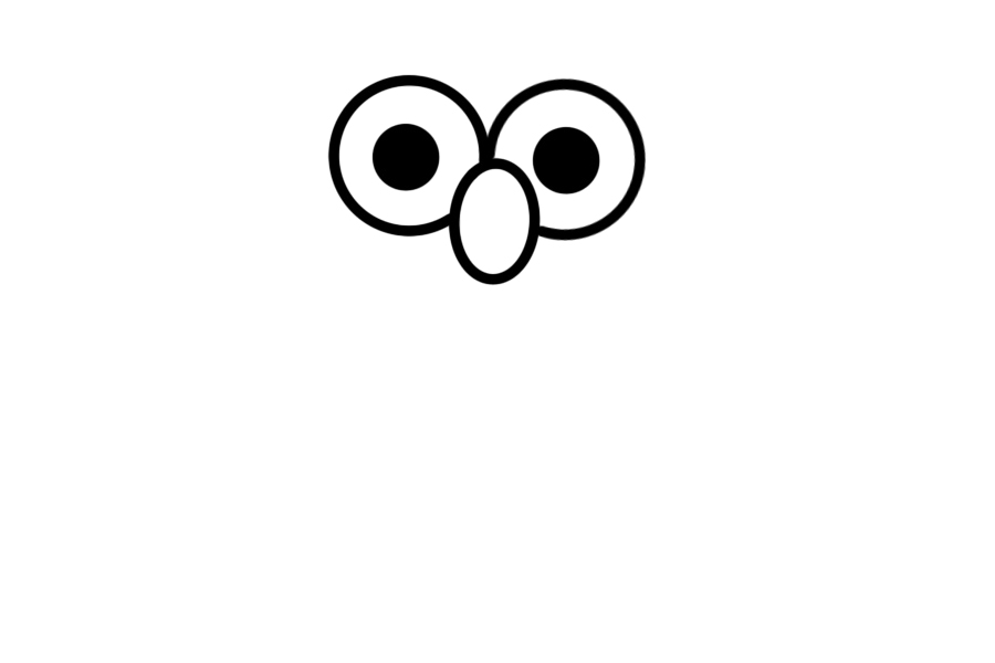 芝麻街简笔画画法步骤-图2