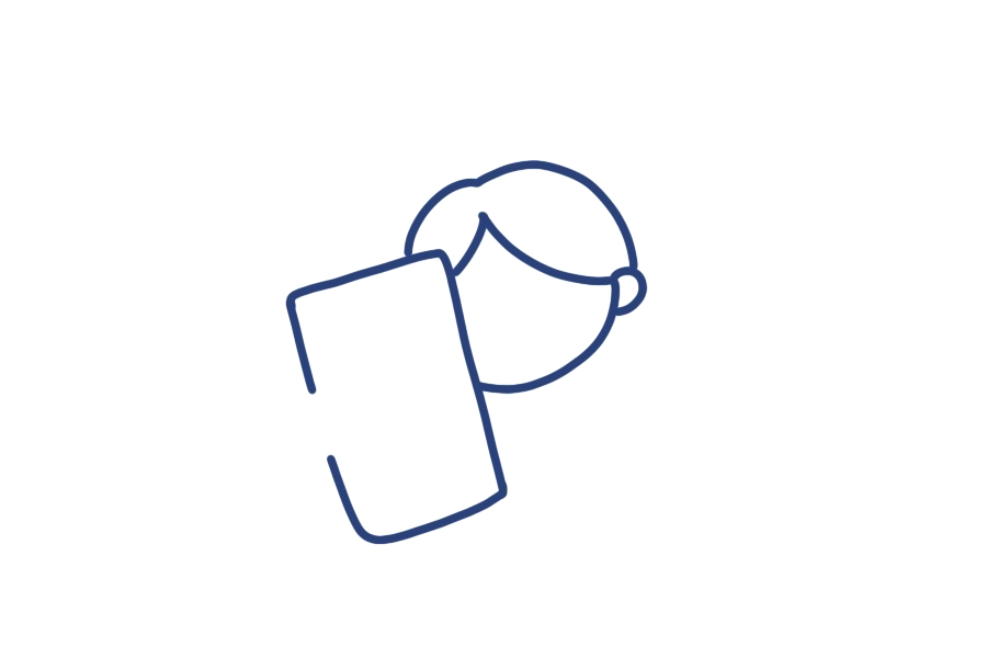 不能沉迷手机简笔画教程-图2