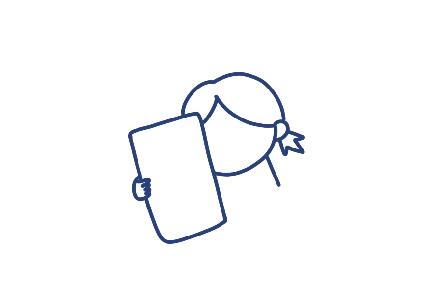 不能沉迷手机简笔画教程-图4