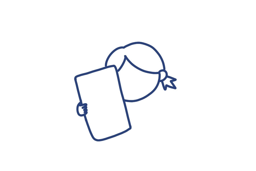 不能沉迷手机简笔画教程-图3