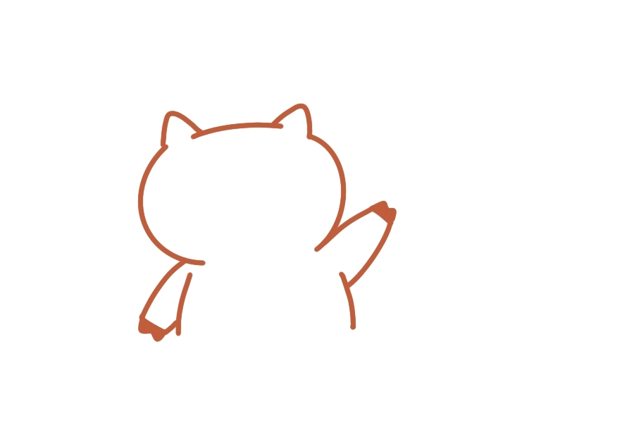 锻炼小猪简笔画教程-图5