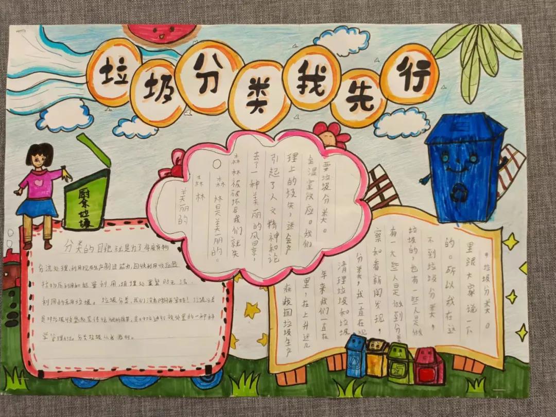 小手绘文明 垃圾我来分-图1