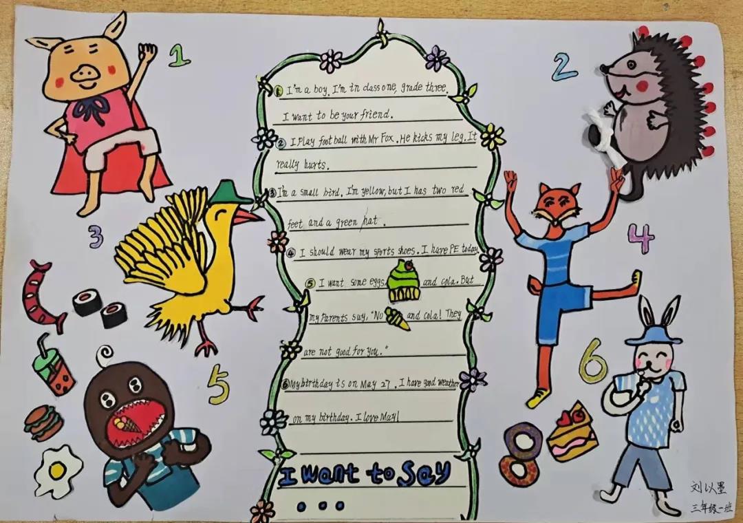 英语手抄报比赛作品欣赏-图7