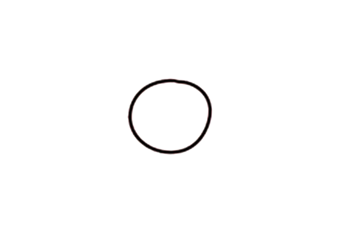 可爱小苹果简笔画画法步骤-图1