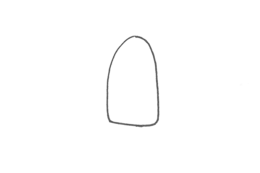 小学生漂亮的火箭简笔画画法步骤-图1