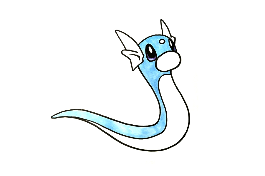 迷你龙简笔画画法教程-图4