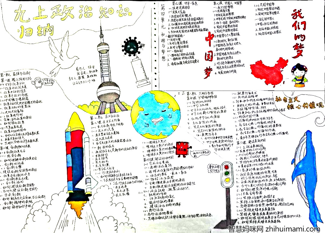 道德法制手抄报这样画最好看-图4