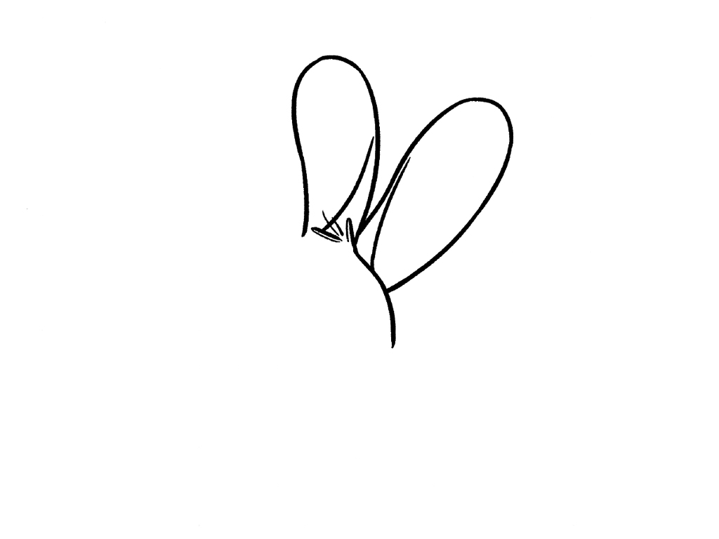 疯狂动物城兔子警官简笔画画法-图2