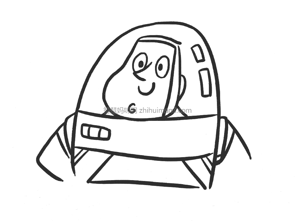 玩具总动员巴斯光年怎么画-图7