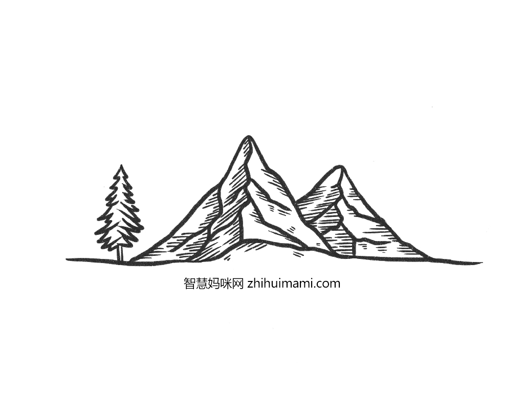 怎么画风景简单漂亮-图8