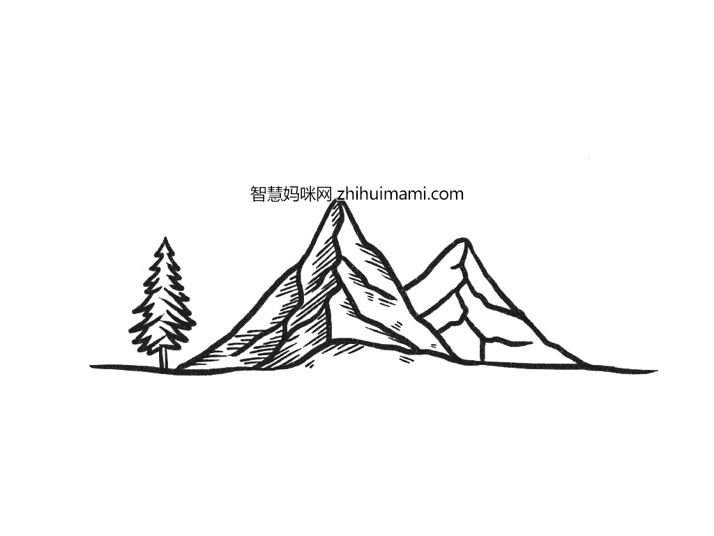 怎么画风景简单漂亮-图7