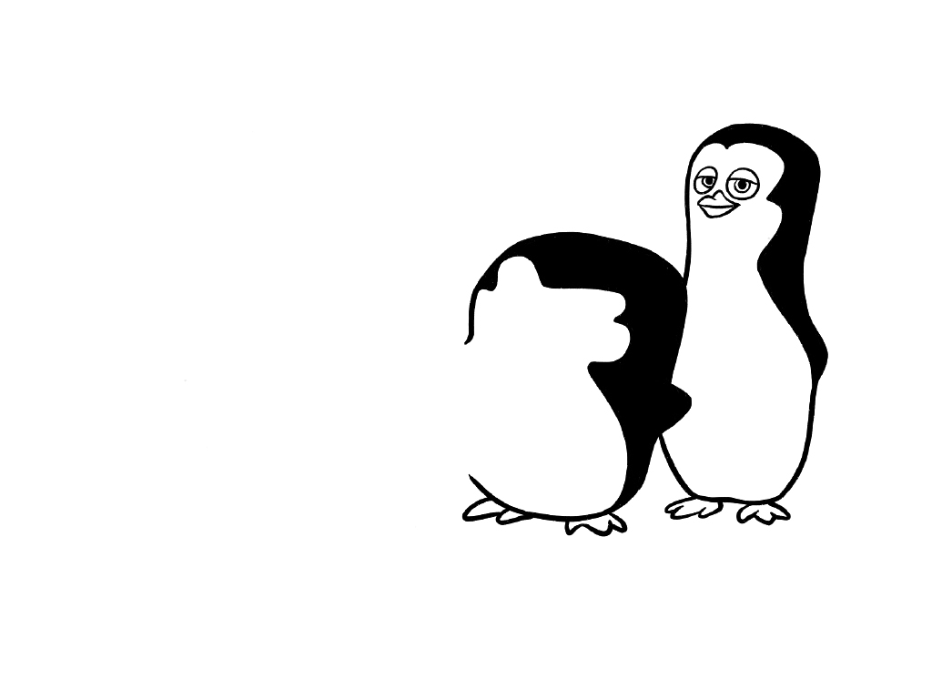 如何画马达加斯加的企鹅简笔画-图3