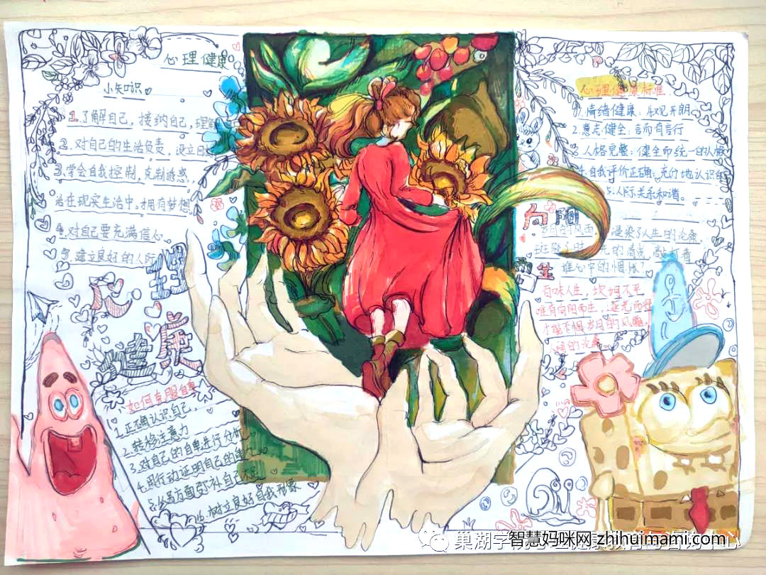 非常优秀的心理健康手抄报-图2