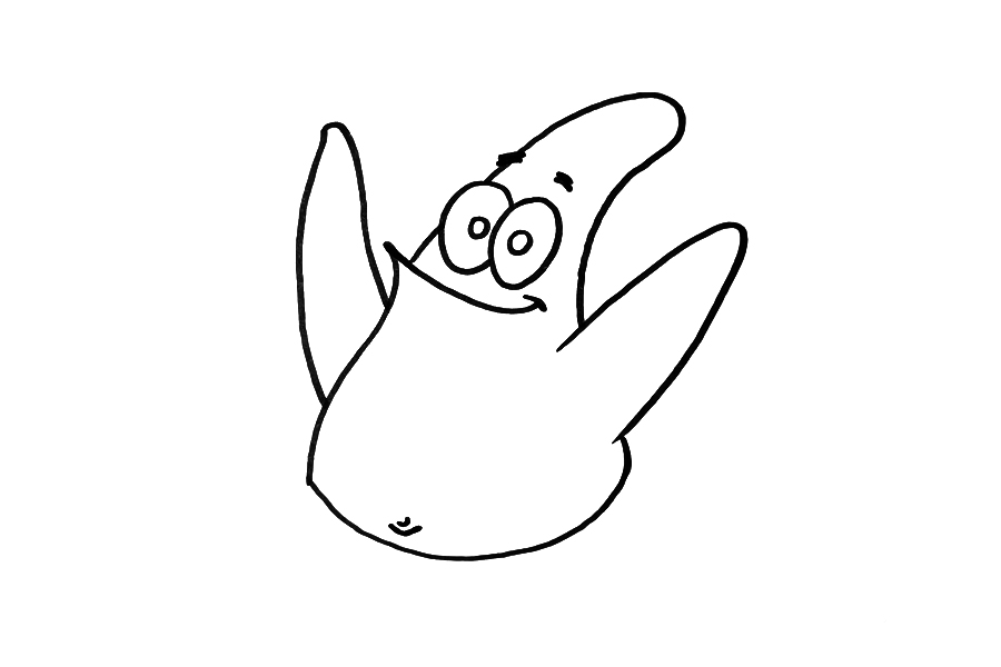 派大星怎么画-图2