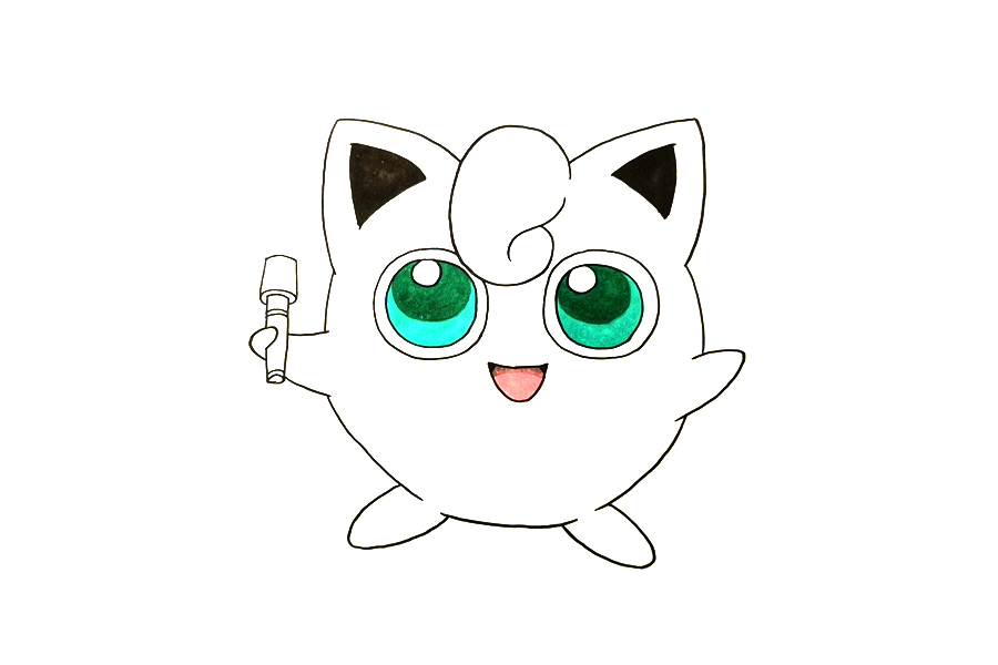 胖丁简笔画画法图解-图3