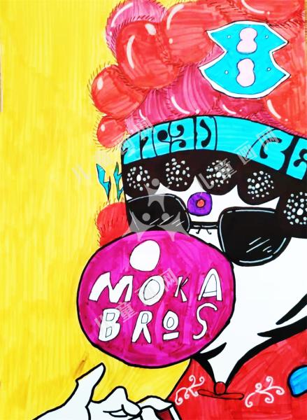 戏剧凡尘创意画