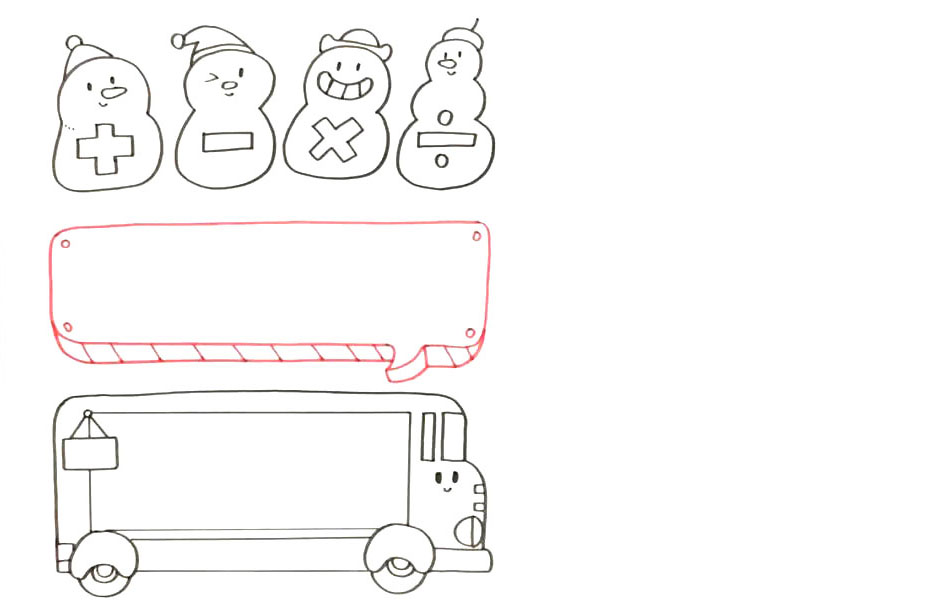 数学学科手抄报简单好画-图2