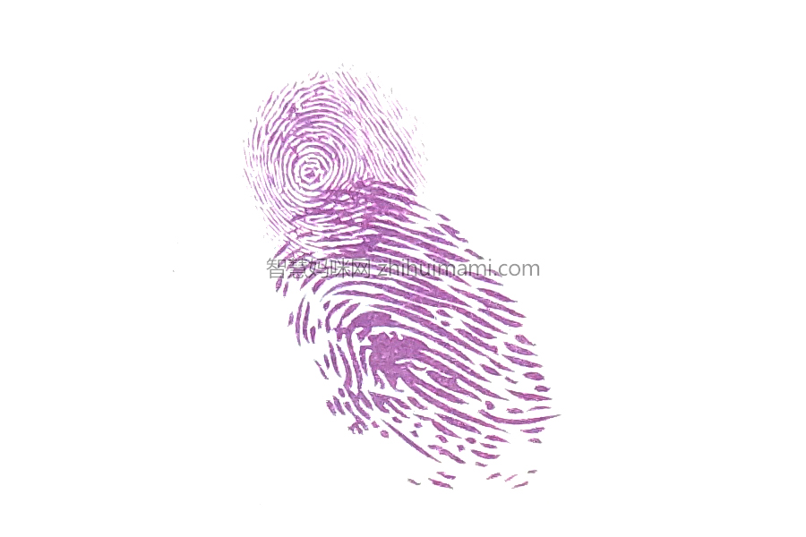 步骤2：用小拇指按出美人鱼的脑袋。